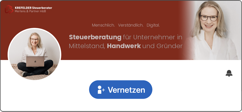 LinkedIn Profil Jennifer Mertens